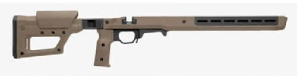 Magpul Mag1199fde Pro 700 Lite Sa Flat Dark Earth Adjustable Synthetic Stock with Aluminum Chassis & Interchangeable