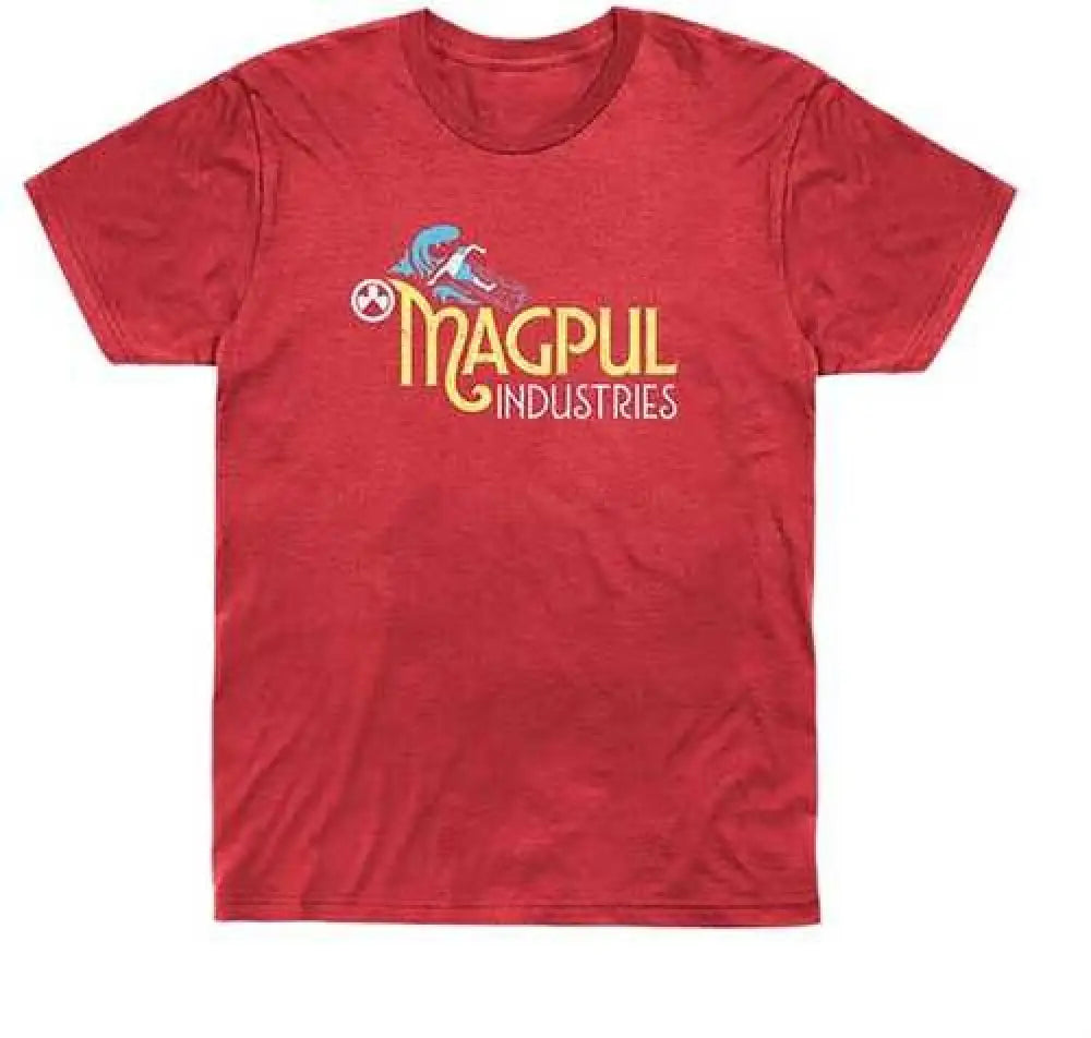 Magpul Mag1216-612 Hang 30 Blend Red Heather Cotton/polyester Short Sleeve Medium - Mag1216-612