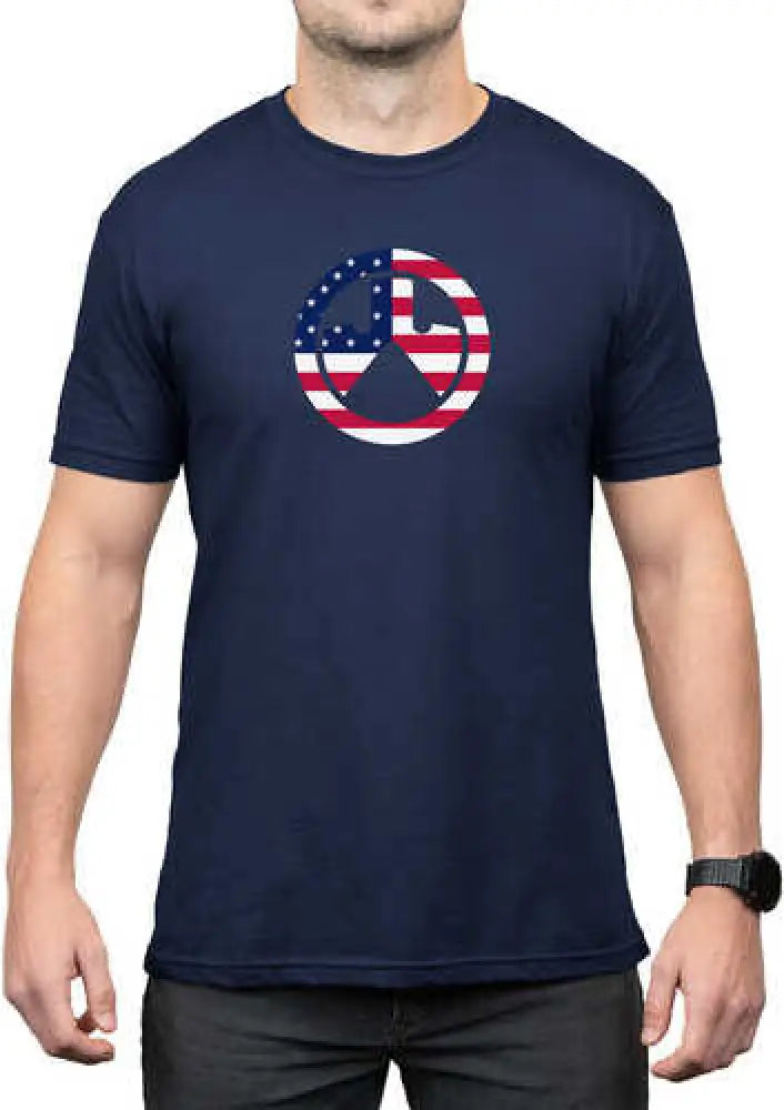Magpul Mag1281410s Independence Icon T-shirt Navy Short Sleeve Small - Mag1281410s