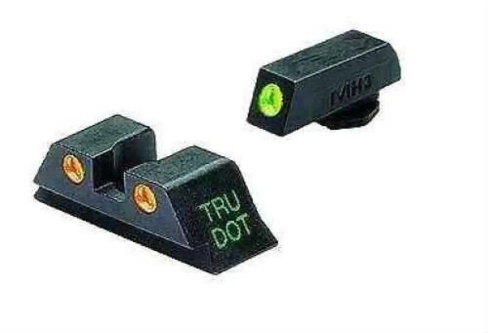 Mako Group for Glock - Tru-dot Sights 10mm &.45 Acp Green/orange Fixed Set Ml10222 o