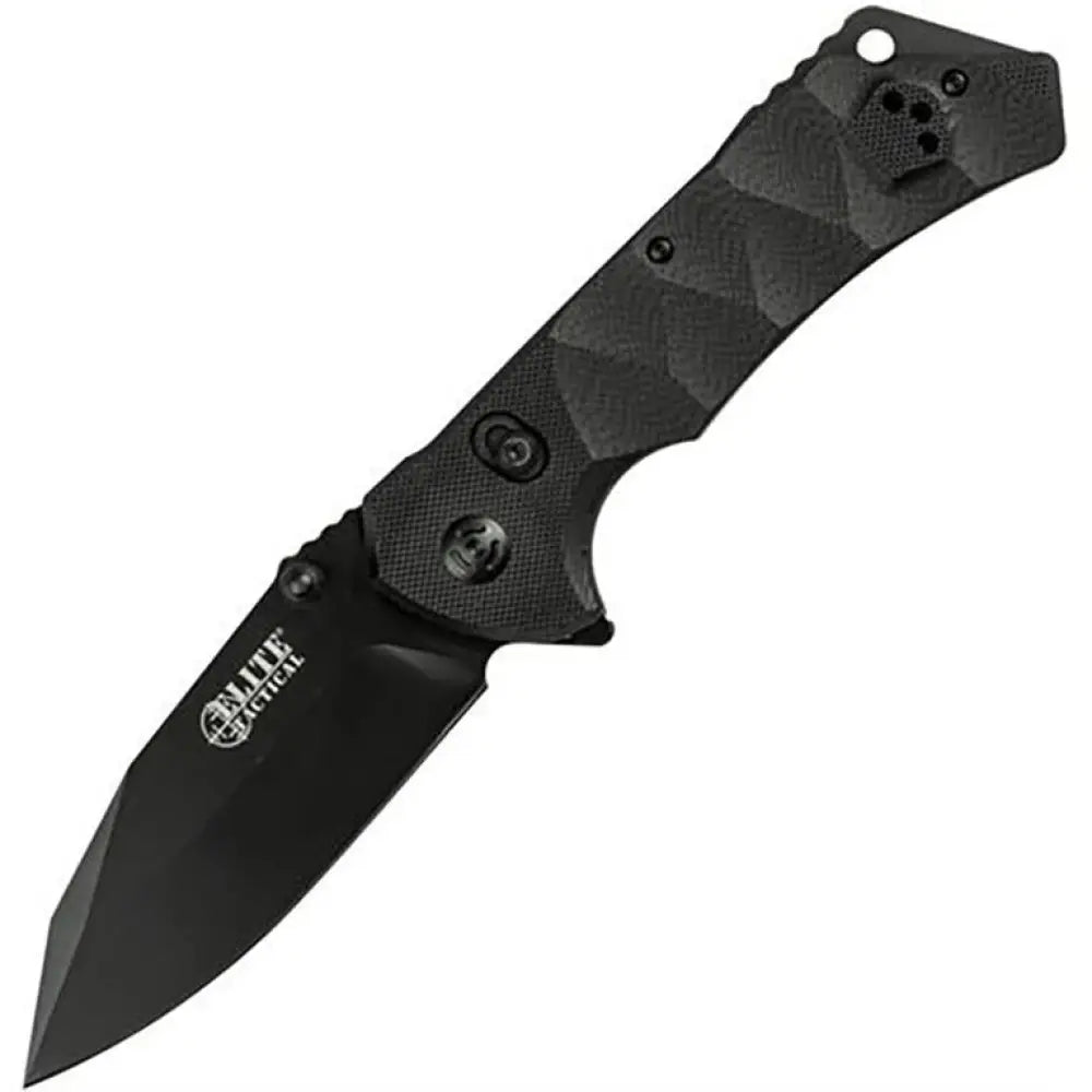 Master Cutlery Knives & Edged Tools|knives|knives Elite Tactical Parallax Manual Folding Knife 3 1/2’’ Blade Black Buy