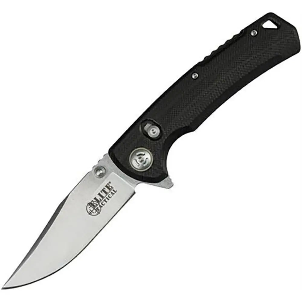 Master Cutlery Knives & Edged Tools|knives|knives Tools|knives Elite Tactical Chaser Folding Knife 3 1/2’’ Blade Black