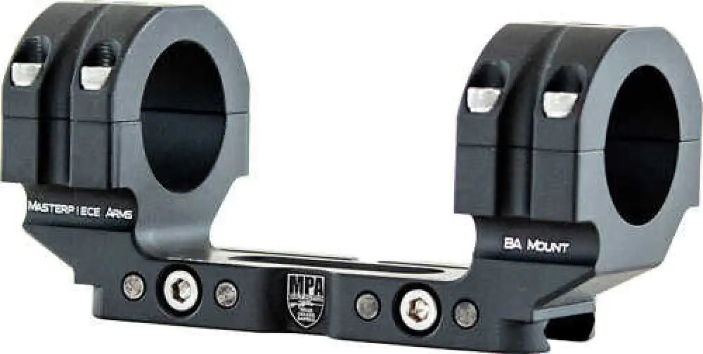 Master Piece Arms Scope Mount Ba 1-pc 30mm 1.125’’ Moa Black - Bamount301125