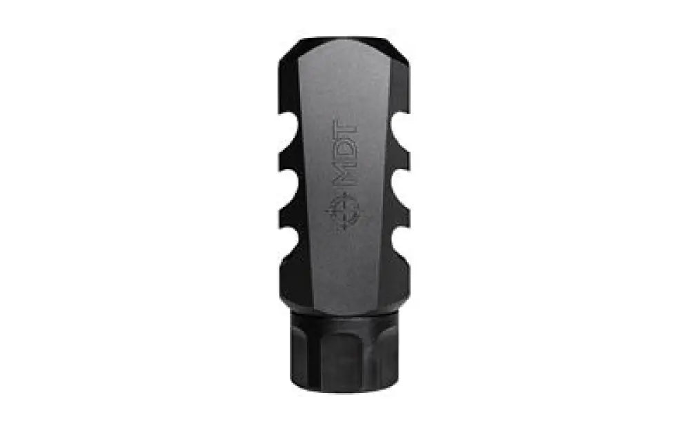 Mdt Elite Muzzle Brake 1/2x28 Blk Buy at Faith and Freedom Outdoors - Muzzle Devices - Brake