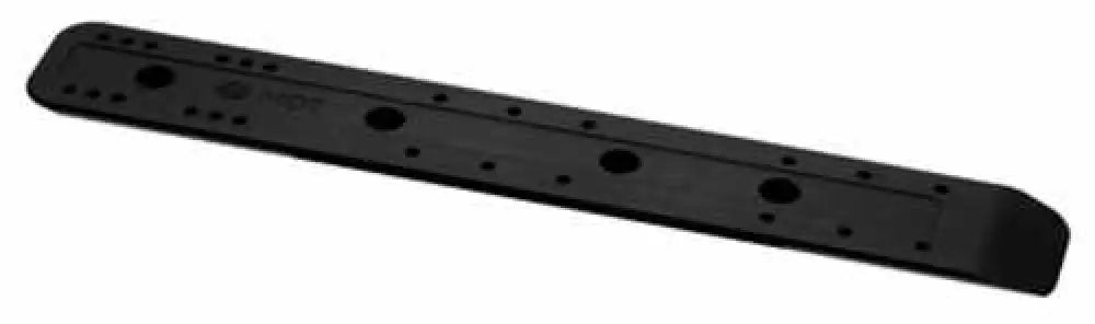 Mdt M-lok Arca Rail 10.25’’ Anodized Finish Black Aluminum Construction Fits M-lok - 103572-blk