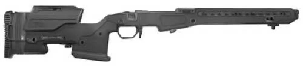 Mdt Sporting Goods Inc 105379black Jae-700 G4 Black Anodized Aluminum Adj. Cheekrest Interchangeable Grips Full Lengt