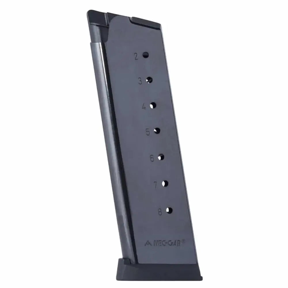 Mec-gar Usa Inc Handgun Magazines Mec-gar 1911 Full Size Blued Magazine.45 Acp Nickel 8/rd Buy at Faith and Freedom