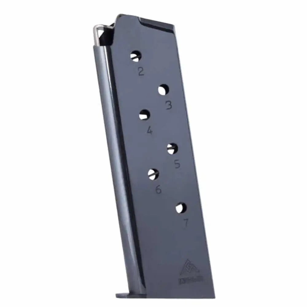 Mec-gar Usa Inc Handgun Magazines 1911 Magazine.45 Acp Blued Steel 7/rd Buy at Faith and Freedom Outdoors