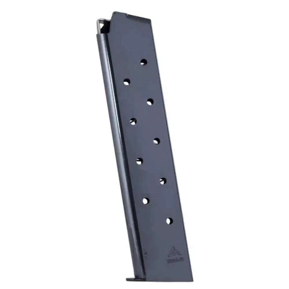 Mec-gar Usa Inc Handgun Magazines Mec-gar 1911 Magazine Blued.45 Acp 11/rd Ext Buy at Faith and Freedom Outdoors