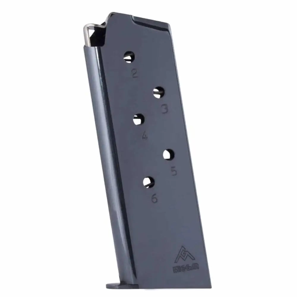 Mec-gar Usa Inc Handgun Magazines 1911 Officer/compact Magazine Blued.45 Acp 6/rd Buy at Faith and Freedom Outdoors