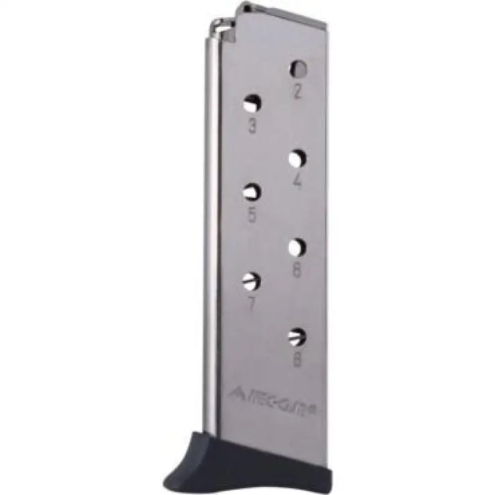 Mec-gar Usa Inc Handgun Magazines Mec-gar Bersa Thunder Magazine Nickel.380 Acp 8/rd Buy at Faith and Freedom Outdoors