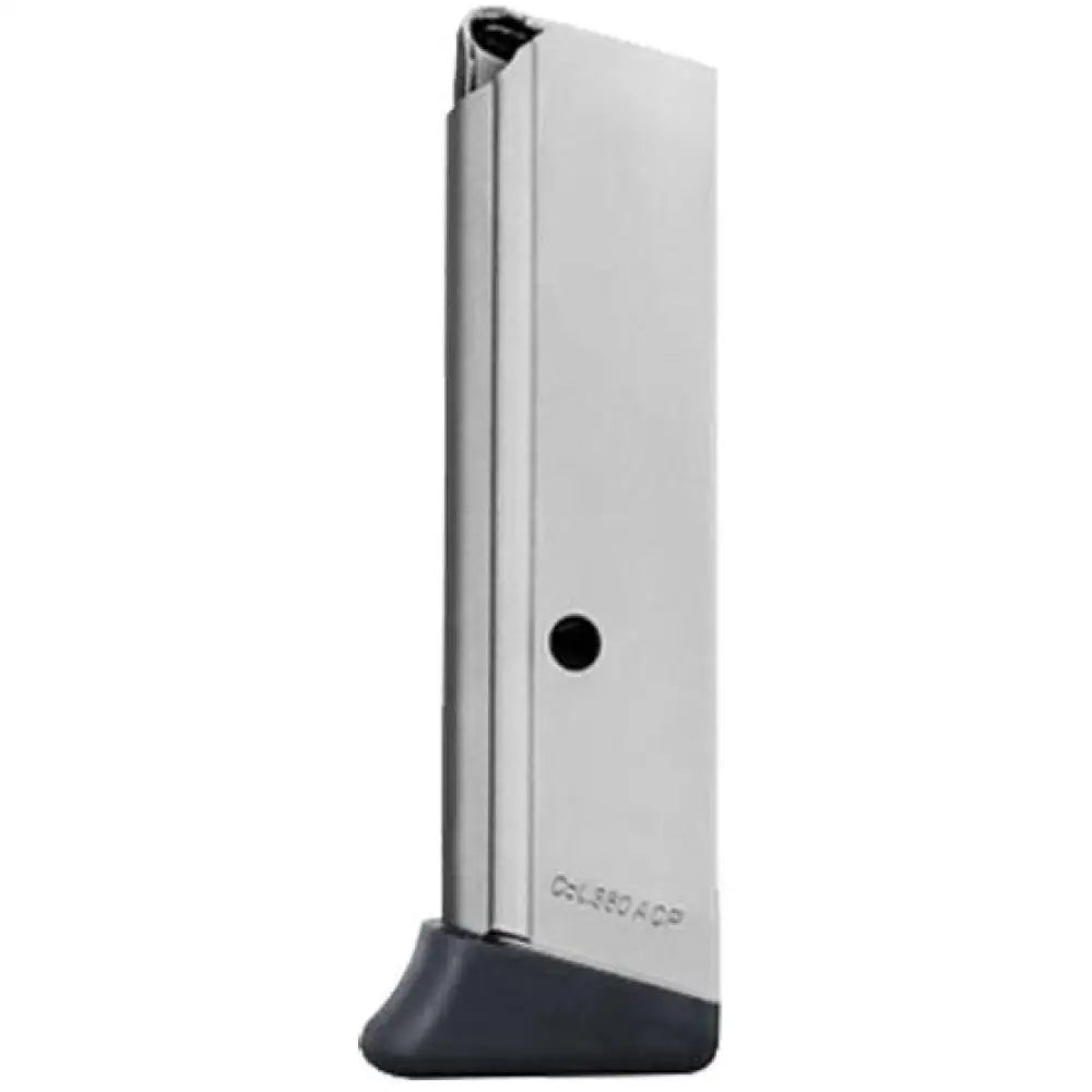 Mec-gar Usa Inc Handgun Magazines Walther Ppk/s.380 Magazine Finger Rest Floorplate Nickel 7/rd Buy at Faith