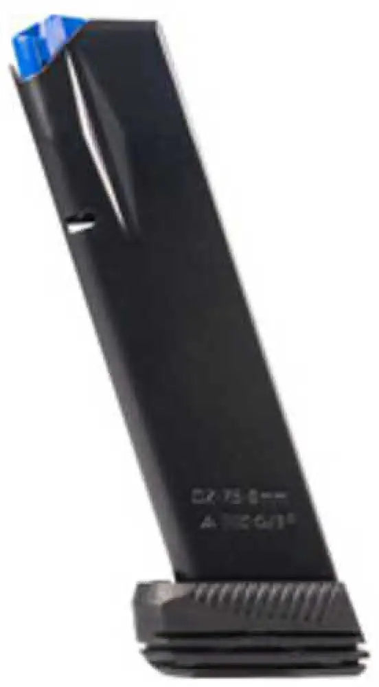 Mecgar Magazine 9mm 19rd Fits Cz75 Drop Protection System Floor Plate Anti-friction Coating Mgcz7519dps