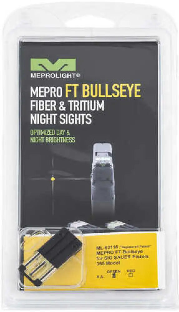 Mepro Ft Bullseye p365 Rear Gr(not Sas)