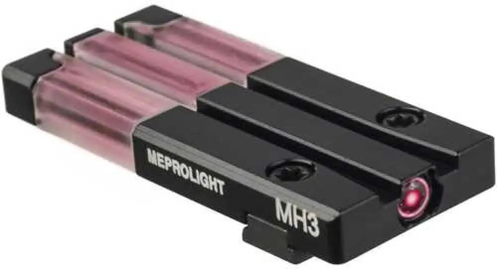 Meprolight Fiber-tritium Bullseye Sight for Glock Mos Rear Red - 631053408