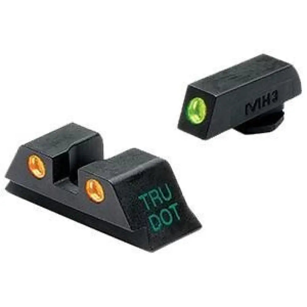 Meprolight Sights Night for Glock Td Fixed Sight - 20213032 Green/orange Buy at Faith and Freedom Outdoors
