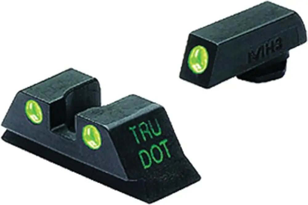 Meprolight Sights Night Self Illuminated Tru-dot Fixed Snag Free Sight for Glock Model 42/43 Buy at Faith and Freedom