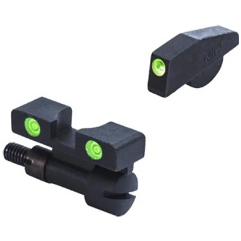 Meprolight Sights Night Tru-dot Self Illuminated Adjustable Pistol Sight Green Front Rear Buy at Faith and Freedom