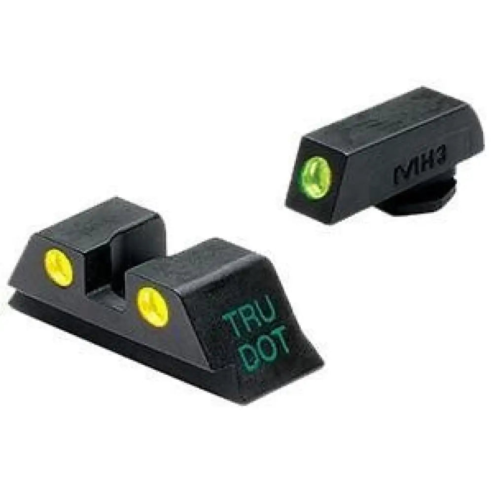 Meprolight Sights Optics|night for Glock Night Sight - 20213032 Green/yellow Buy at Faith and Freedom Outdoors