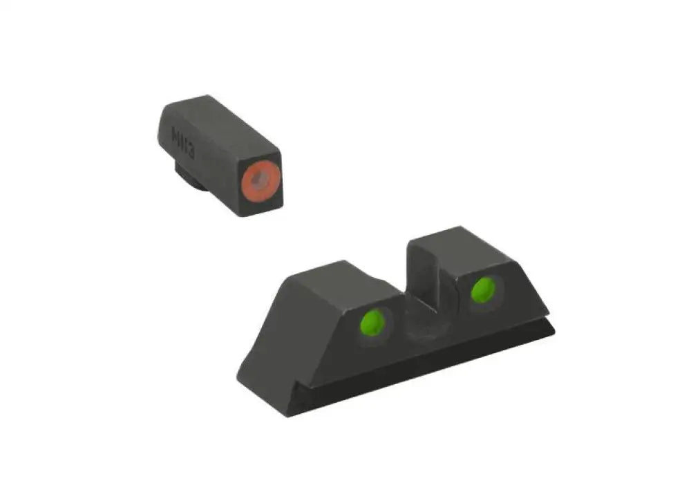 Meprolight Sights Optics|night Ml46500 Hyper-bright Orange Ring Front/green Rear for Taurus 3gc Buy at Faith