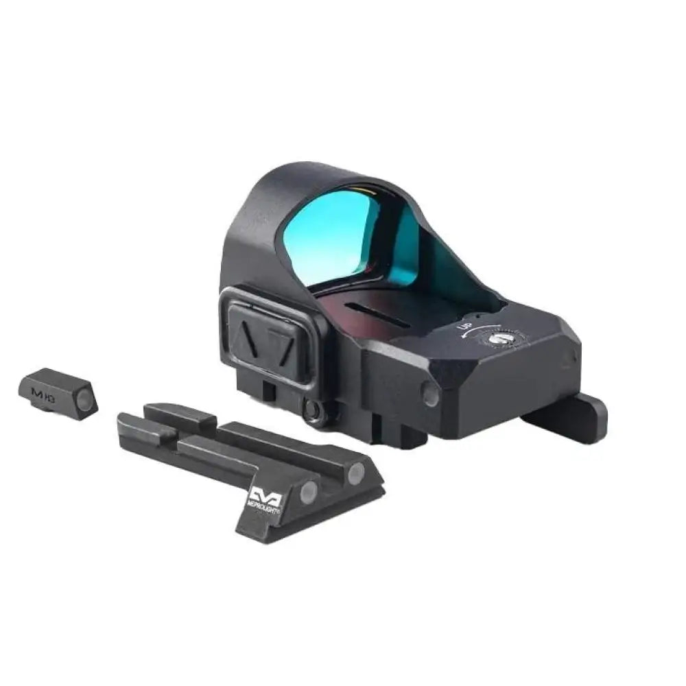 Meprolight Sights Reflex Micrords Red Dot Kit with Qd Adaptor and Backup Day/night Buy at Faith and Freedom Outdoors