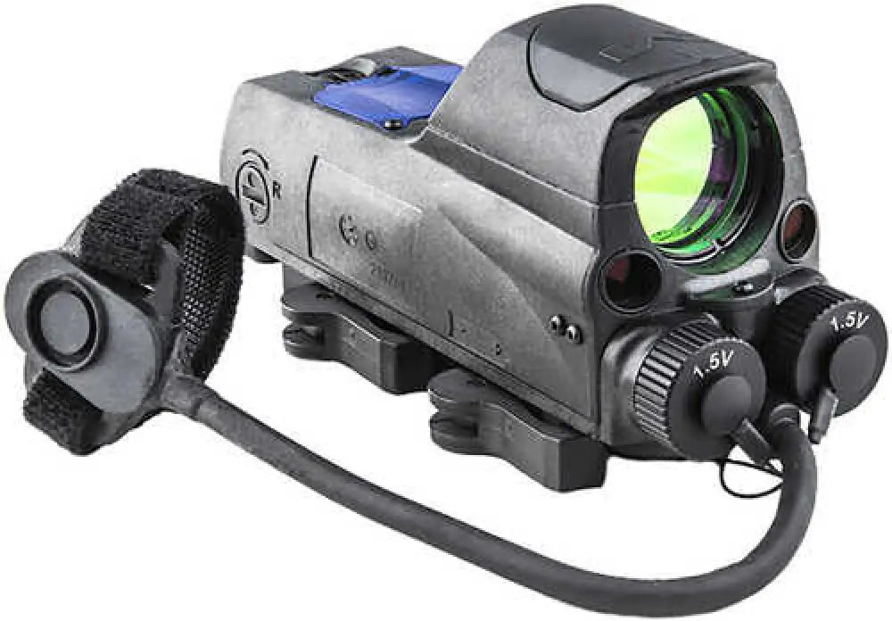 Meprolight Usa 0687703 Mor Pro Black 1x30mm 2.2 Moa Amber Dot/ Bullseye Illuminated Reticle Red/ir Laser - 687703
