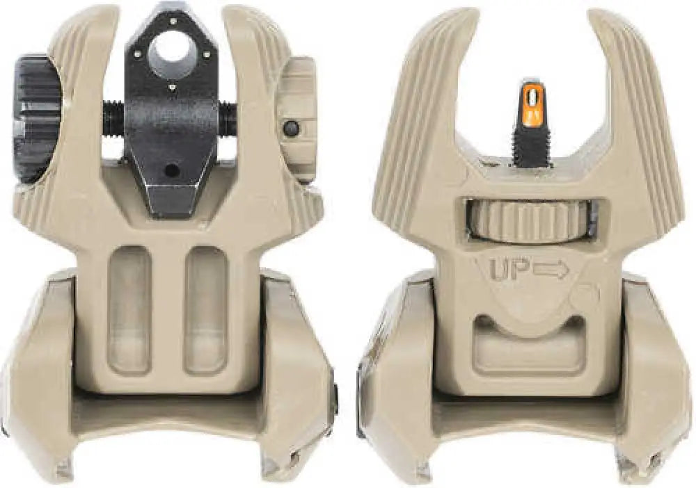 Meprolight Usa Flip Up Backup Ar-15 Tritium Orange Flat Dark Earth - 403440