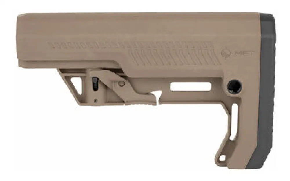 Mft Bttlelnk Ed Minimalist Stock Tan Buy at Faith and Freedom Outdoors - Stocks & Buffer Tubes - Stock