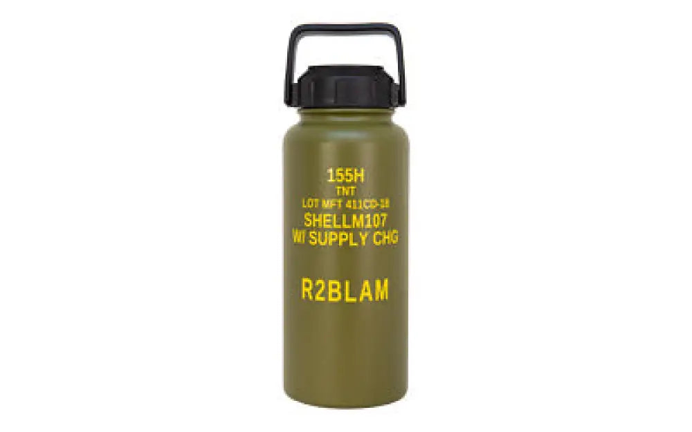 Mft M107 155mm Howitzer Bottle 32oz Buy at Faith and Freedom Outdoors - Hydration Products