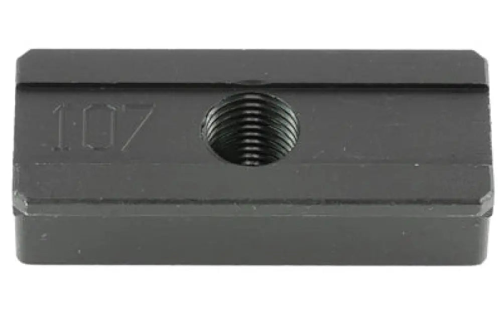 Black metal 107 rail mount shoe plate for S&W Gen3 9mm