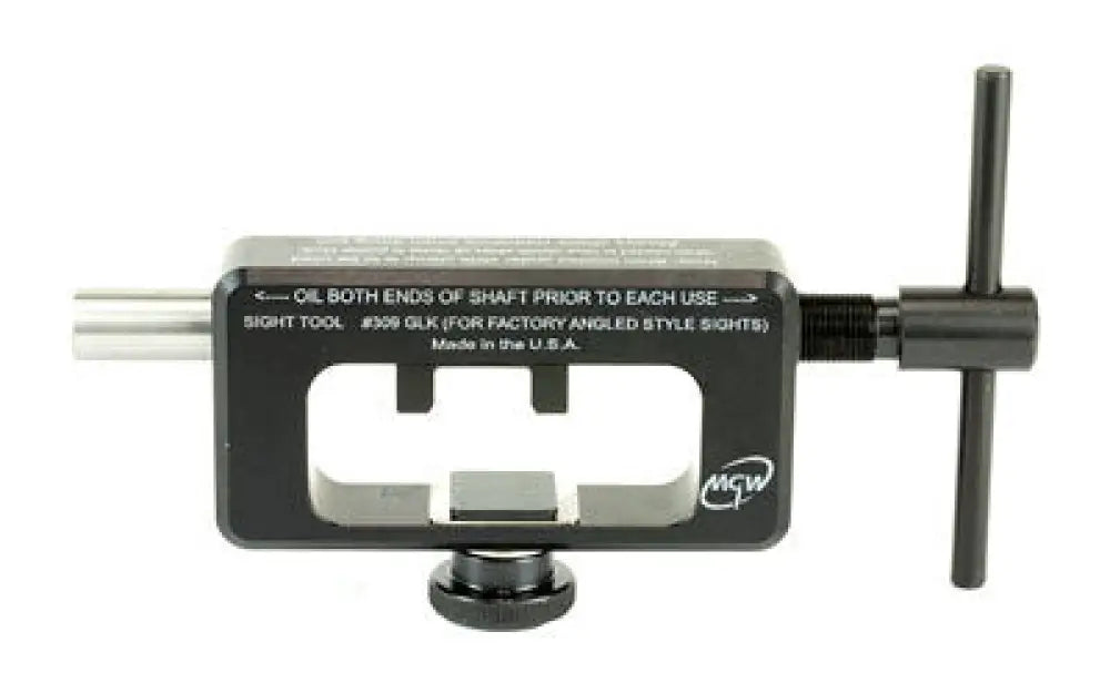 Mgw Sight Tool for Glock Angled Buy at Faith and Freedom Outdoors - Tools - Sight Tool