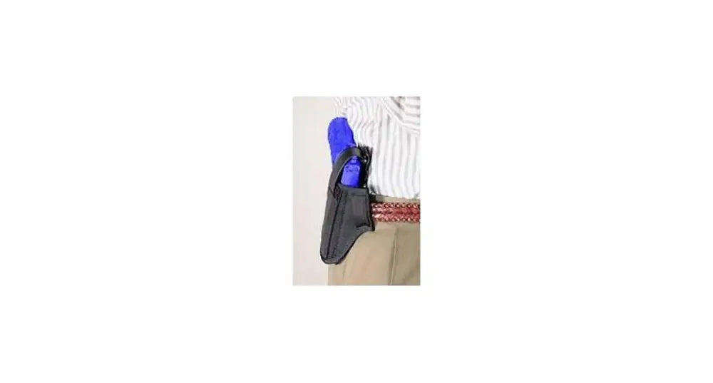 Michaels of Oregon Gun Holsters Uncle Mike’s 8605 Plain Black Nylon Am#5 Belt Slide Holster Buy at Faith and Freedom