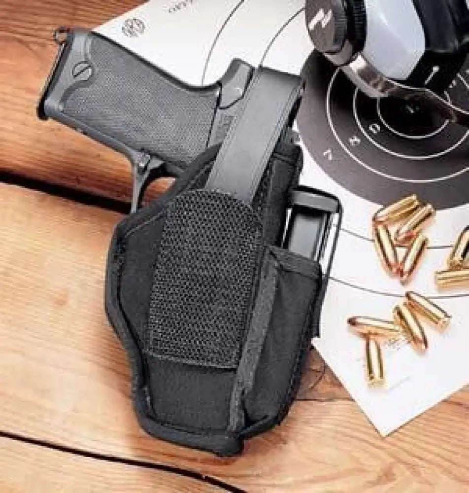 Michaels of Oregon Gun Holsters Uncle Mike’s Ambidextrous Hip 3-4’’barrel Medium Autos Buy at Faith and Freedom Outdoors