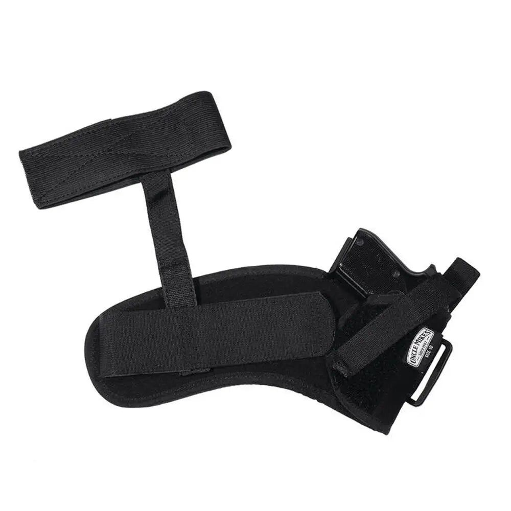 Michaels of Oregon Gun Holsters Uncle Mike’s Sidekick Ankle Fits 3’’ - 4’’ Barrel Med. Autos.32 -.380 Cal. - Right Hand