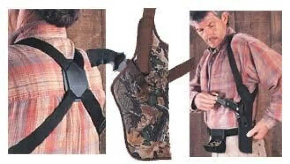 Michaels of Oregon Gun Holsters Uncle Mike’s Sidekick Vertical Shoulder 2-3’’ Sm.&med. Dble Actn Rev - Right Hand Buy