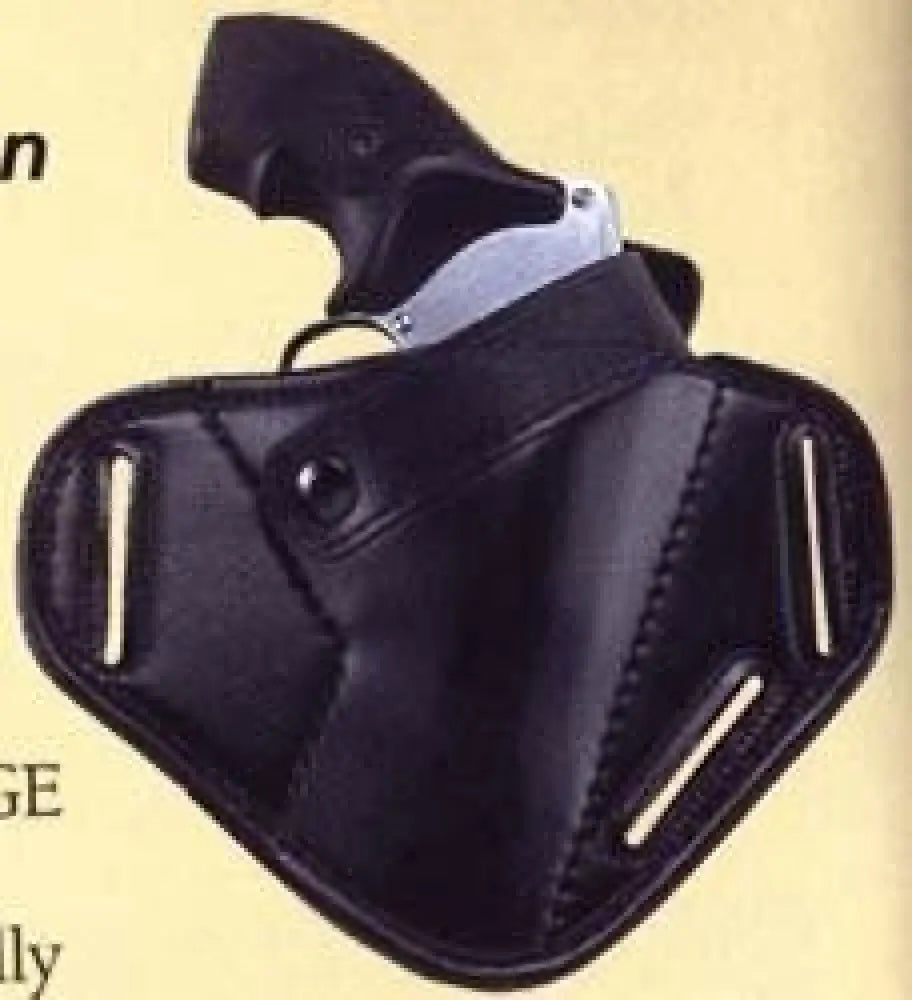 Michaels of Oregon Shooting|gun Holsters Uncle Mike’s Sidekick Super Belt Slide Black Fits 2’’ Small Frame 5-shot