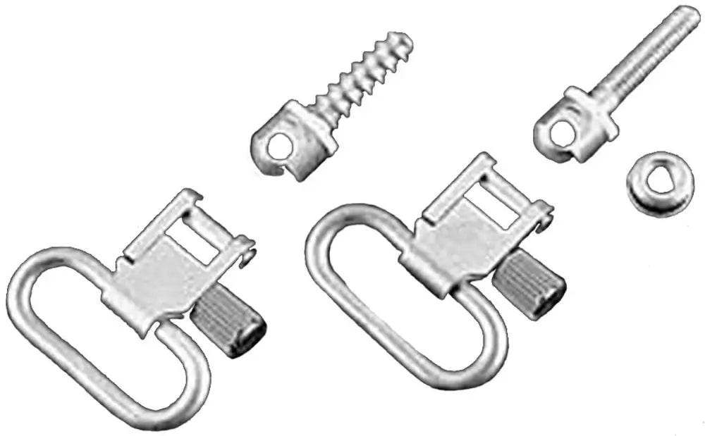 Michaels of Oregon Shooting|swivels Uncle Mike’s Qd Machine Screw Type Swivel - 1’’ Nickel Buy at Faith and Freedom