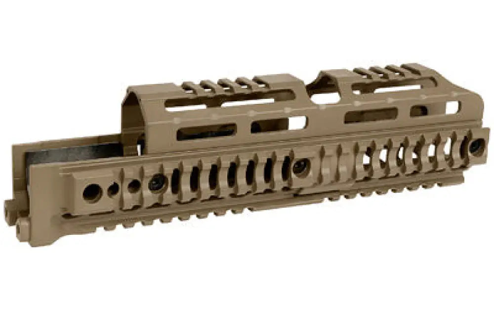 Midwest Ak Alpha Quad Rail 10’’ Fde Buy at Faith and Freedom Outdoors - Handguards & Forends - Handguard