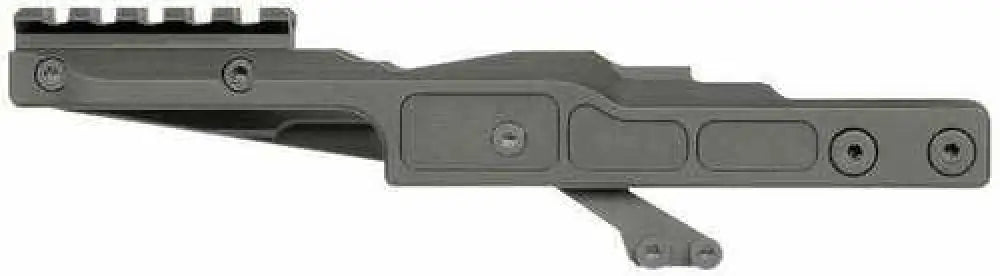 Midwest Industries Alpha Optic Mount Black Anodized Hardcoat Aluminum/steel Ak Series Handguards c - Miakalphardm