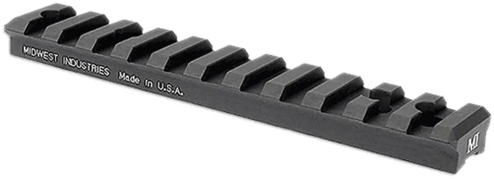 Midwest Industries Scope Bases & Mounts Rail Mount - Ruger 10/22 Black Buy at Faith and Freedom Outdoors