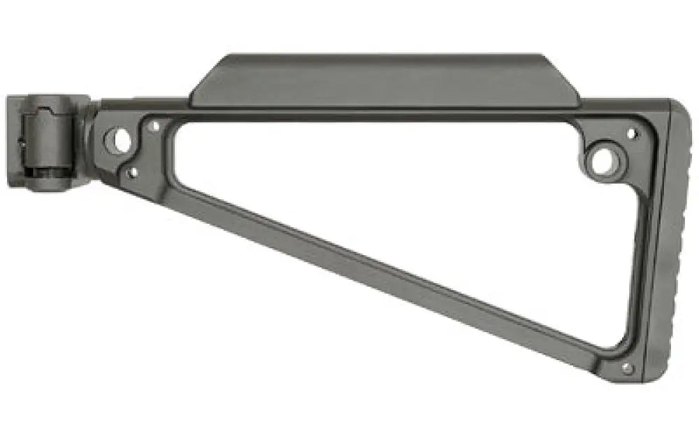 Midwest Triangle Side Fldng Stk Blk Buy at Faith and Freedom Outdoors - Stocks & Buffer Tubes - Stock