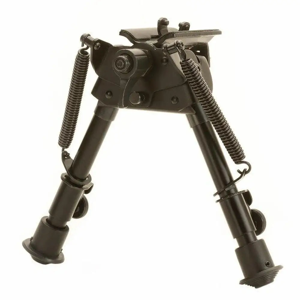 Military Products Bipods Tacshield Heavy Duty Bi-pod Pivot Adjustable 6’’-9’’ Matte Black Buy at Faith and Freedom