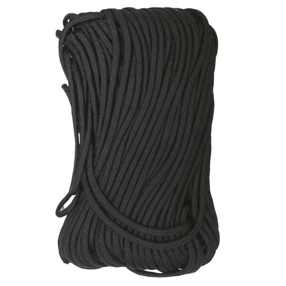 Military Products Emergency & Survival Tacshield 550 Para Cord Blk 100ft Buy at Faith and Freedom Outdoors