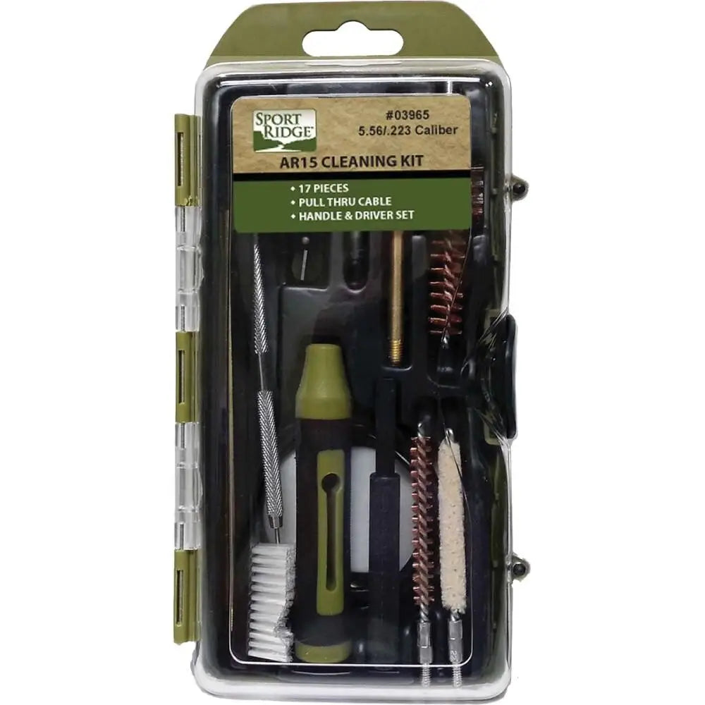 Military Products Gun Cleaning Kits Tacshield Ar-15 Kit Hard Case 17pc Buy at Faith and Freedom Outdoors