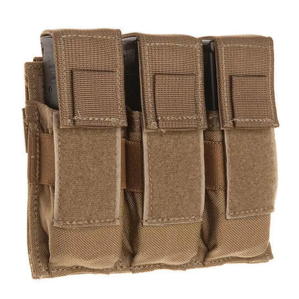 Military Products Pouches|magazine Holsters Tacshield Triple Universal Pistol Magazine Pouch Coyote Buy at Faith