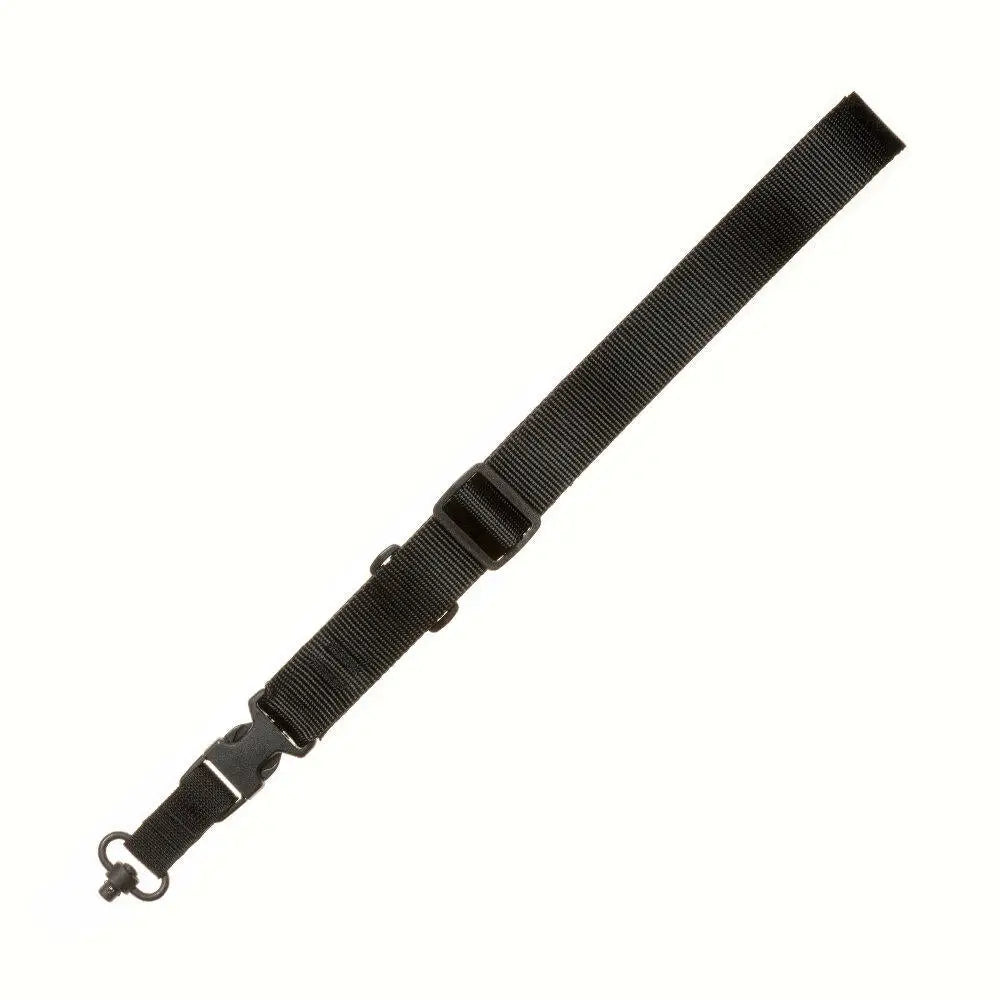 Military Products Slings Tacshield Cqb Single Point Sling Qd Push Button Swivel 1.5’’ Black Buy at Faith and Freedom