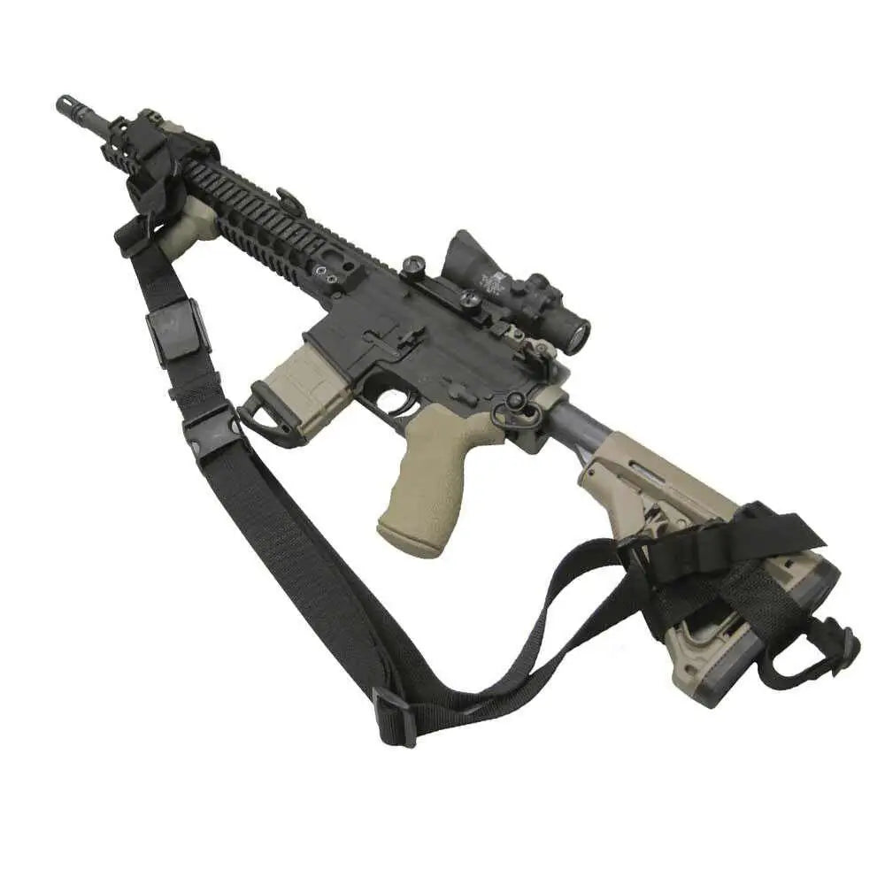 Military Products Slings Tacshield Prs Hands Free Rifle Sling with Stud Qd Swivels Black Buy at Faith and Freedom