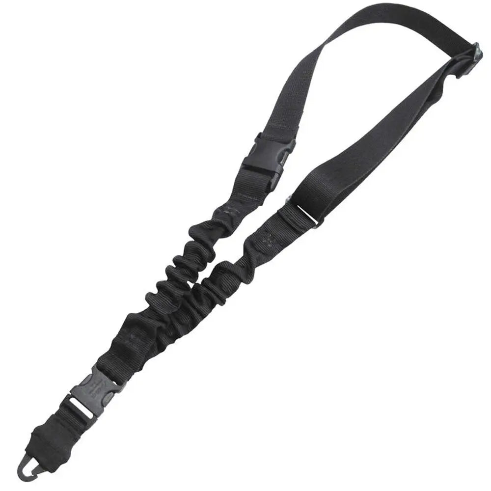 Military Products Slings Tacshield Shock Sling Single Point 1.25’’ Black with Double Qrb Buy at Faith and Freedom