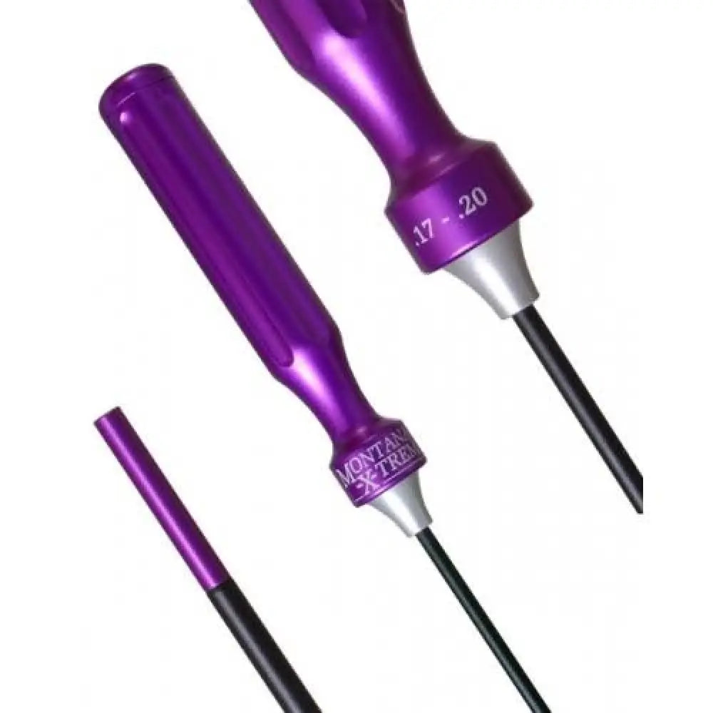 Montana X-treme Gun Cleaning Rods 17-20 Cal Rod 36’’ Purple Buy at Faith and Freedom Outdoors