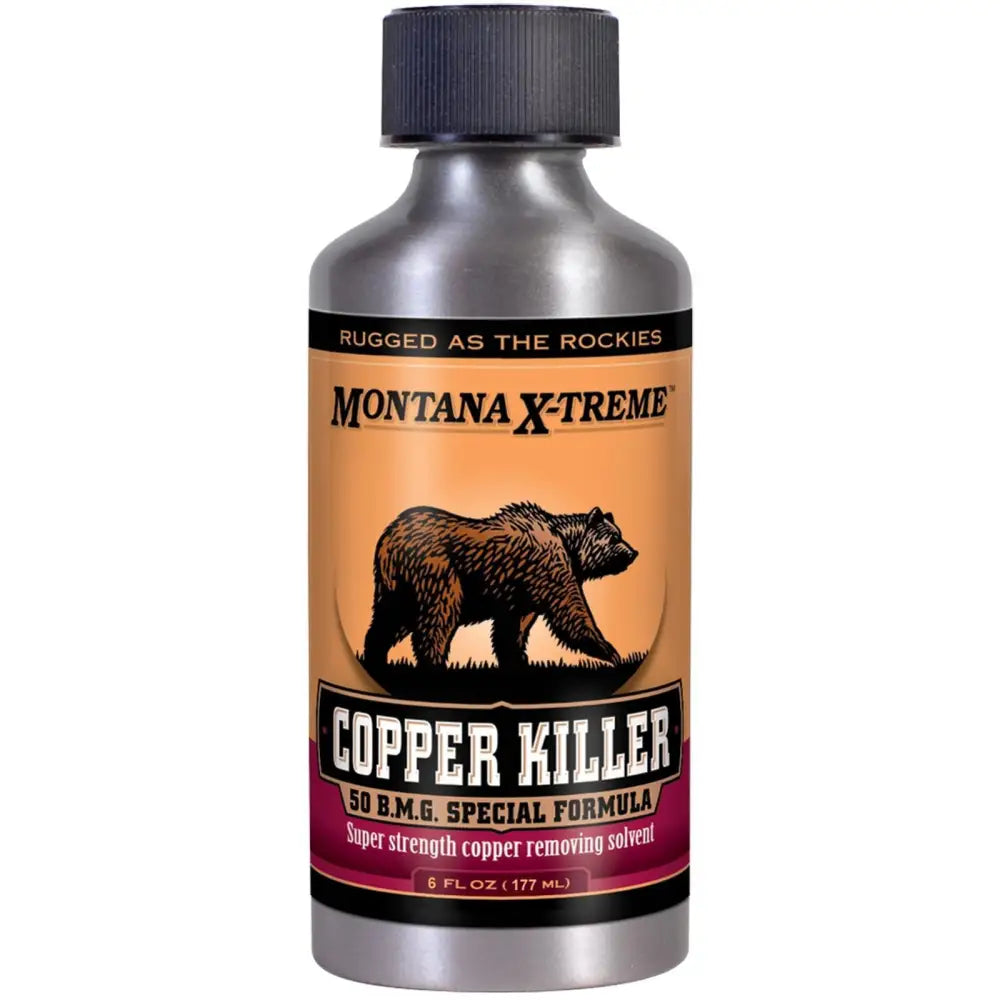 Montana X-treme Gun Oils & Cleaning Solvents Copper Killer 6 Oz Bottle Buy at Faith and Freedom Outdoors